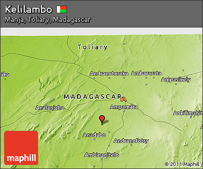 Physical 3D Map of Kelilambo
