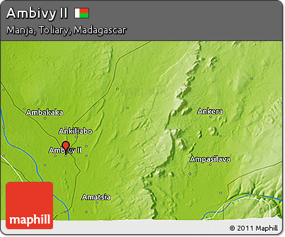 Physical 3D Map of Ambivy II