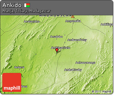 Physical 3D Map of Ankido