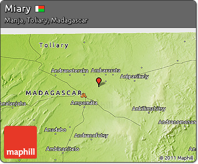 Physical 3D Map of Miary