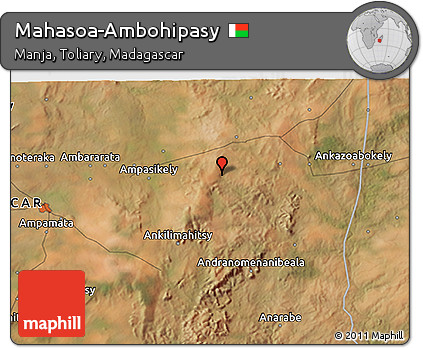 Satellite 3D Map of Mahasoa-Ambohipasy