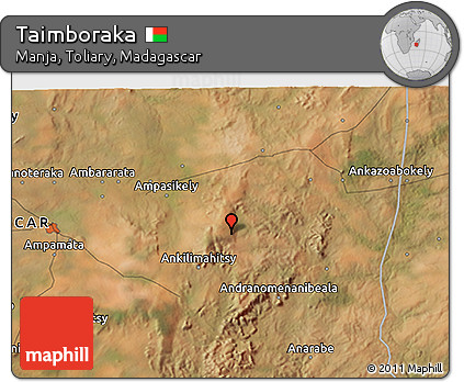 Satellite 3D Map of Taimboraka