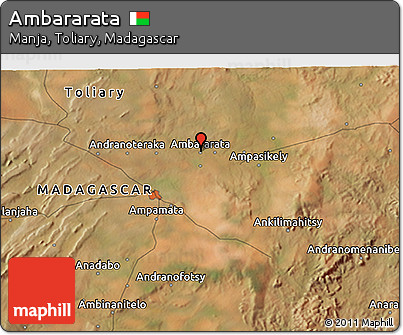Satellite 3D Map of Ambararata