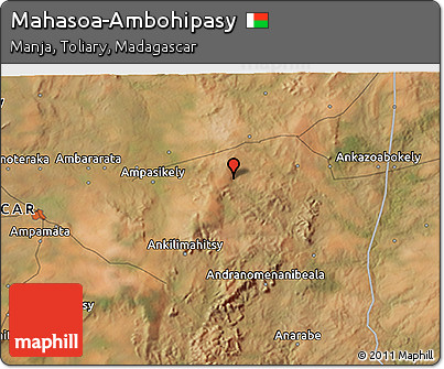 Satellite 3D Map of Mahasoa-Ambohipasy
