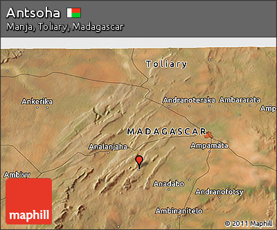 Satellite 3D Map of Antsoha
