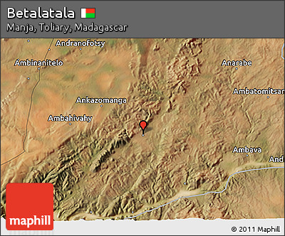 Satellite 3D Map of Betalatala