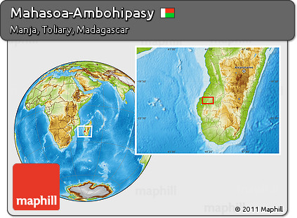 Physical Location Map of Mahasoa-Ambohipasy