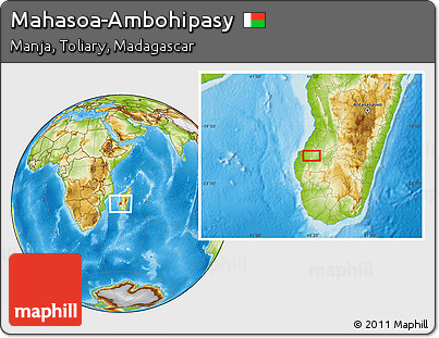 Physical Location Map of Mahasoa-Ambohipasy