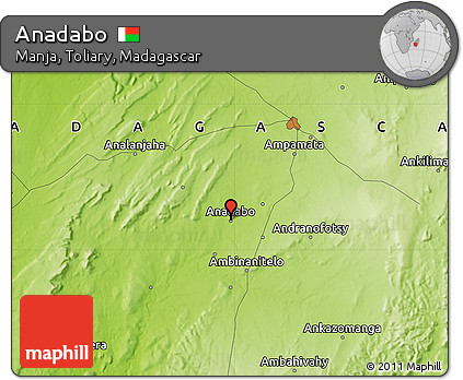 Physical Map of Anadabo