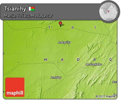 Physical Map of Tsianihy