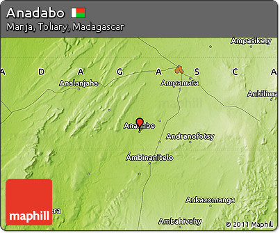Physical Map of Anadabo