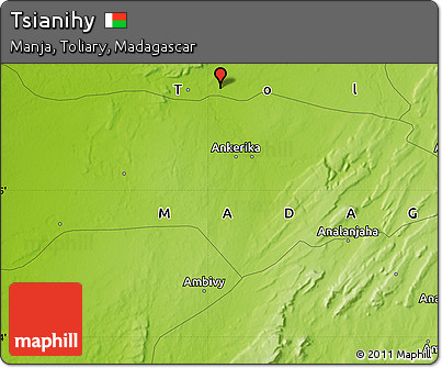 Physical Map of Tsianihy