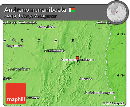 Political Map of Andranomenanibeala