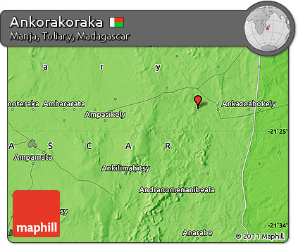 Political Map of Ankorakoraka