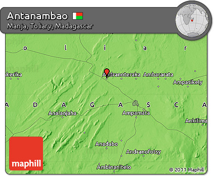 Political Map of Antanambao