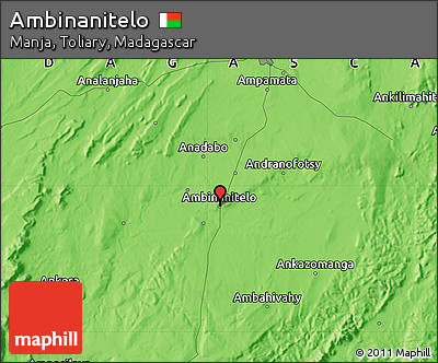 Political Map of Ambinanitelo