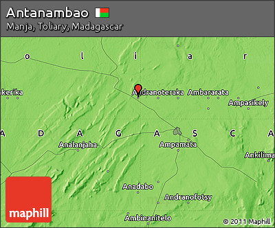 Political Map of Antanambao