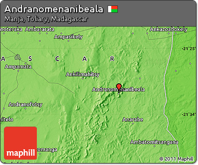 Political Map of Andranomenanibeala