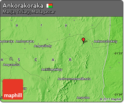 Political Map of Ankorakoraka