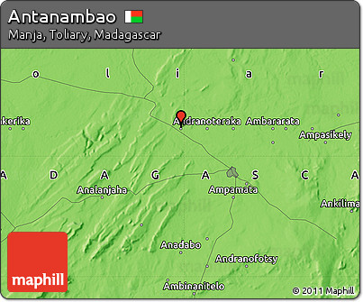 Political Map of Antanambao