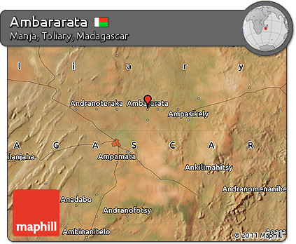 Satellite Map of Ambararata