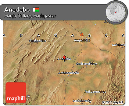 Satellite Map of Anadabo