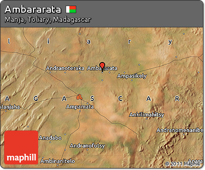 Satellite Map of Ambararata