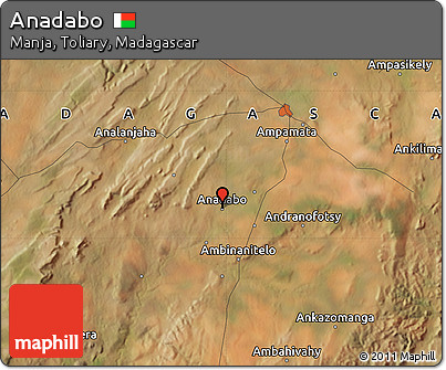 Satellite Map of Anadabo