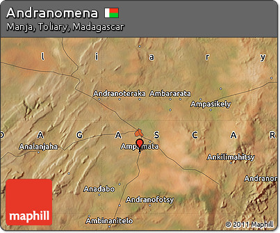 Satellite Map of Andranomena