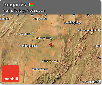 Satellite Map of Tongarivo