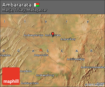 Satellite Map of Ambararata