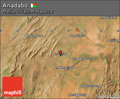 Satellite Map of Anadabo