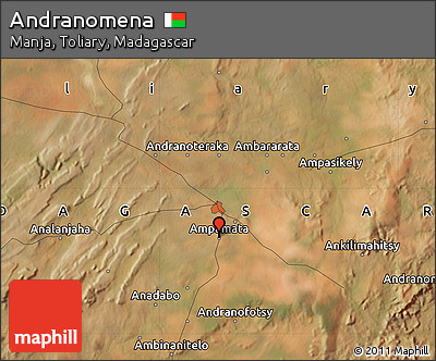 Satellite Map of Andranomena