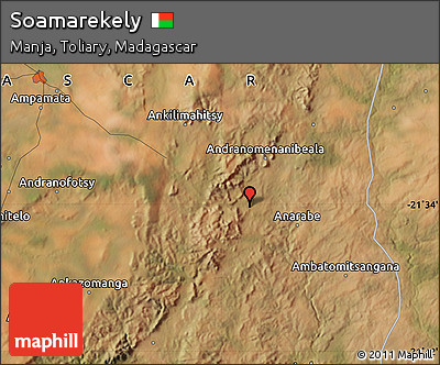 Satellite Map of Soamarekely