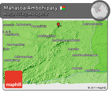 Political Panoramic Map of Mahasoa-Ambohipasy