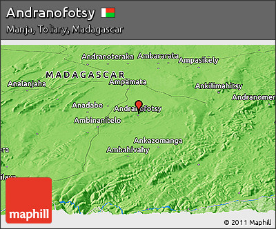 Political Panoramic Map of Andranofotsy