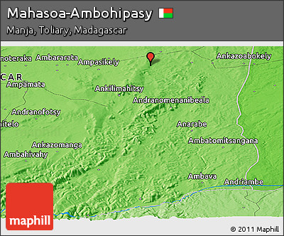 Political Panoramic Map of Mahasoa-Ambohipasy