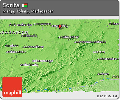 Political Panoramic Map of Sorita