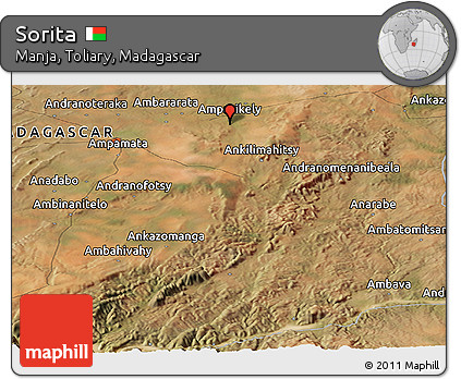 Satellite Panoramic Map of Sorita