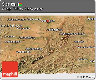 Satellite Panoramic Map of Sorita