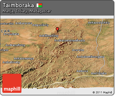 Satellite Panoramic Map of Taimboraka