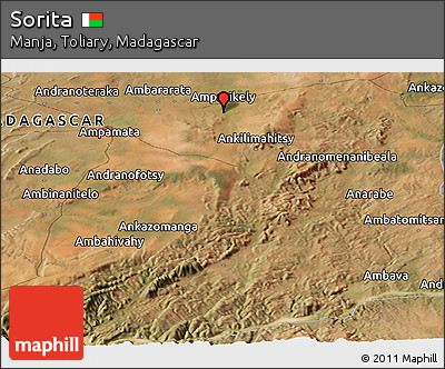 Satellite Panoramic Map of Sorita