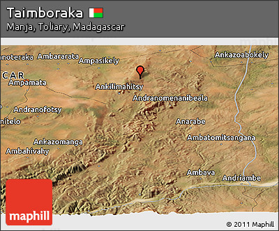 Satellite Panoramic Map of Taimboraka