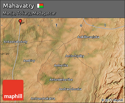 Satellite Map of Mahavatry