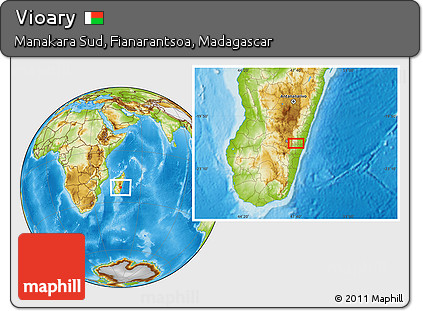 Physical Location Map of Vioary