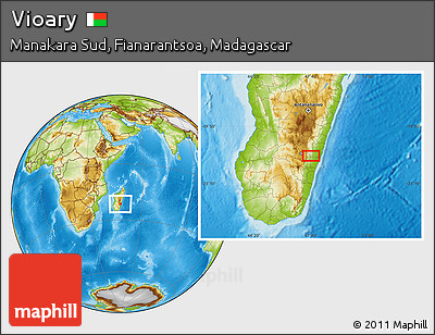 Physical Location Map of Vioary