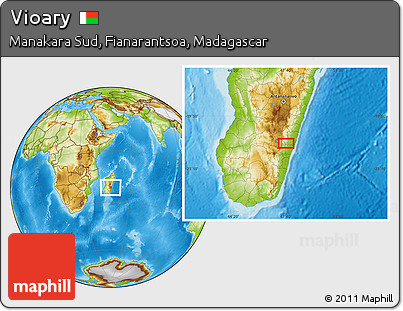 Physical Location Map of Vioary