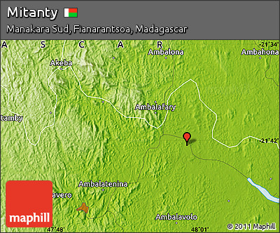 Physical Map of Mitanty