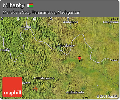 Satellite Map of Mitanty