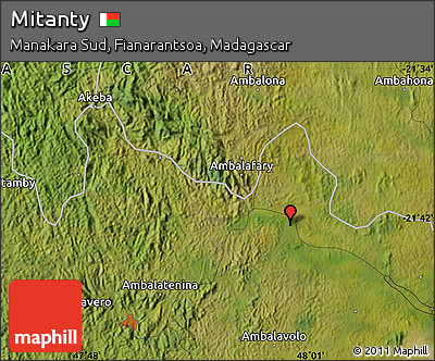 Satellite Map of Mitanty